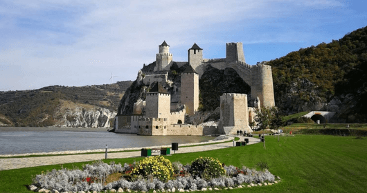 Golubac Fortress in Serbia